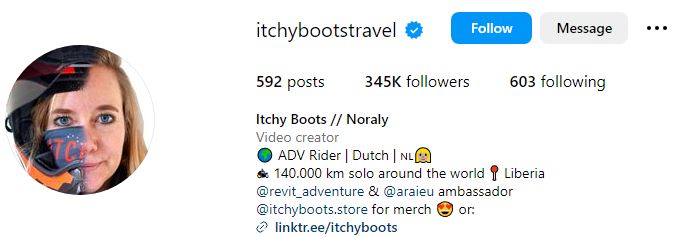 Itchy Boots (Youtuber) Wiki, Age, Net Worth, Boyfriend, Parents, Birthday, Height & Facts 9 Itchy Boots' Instagram account