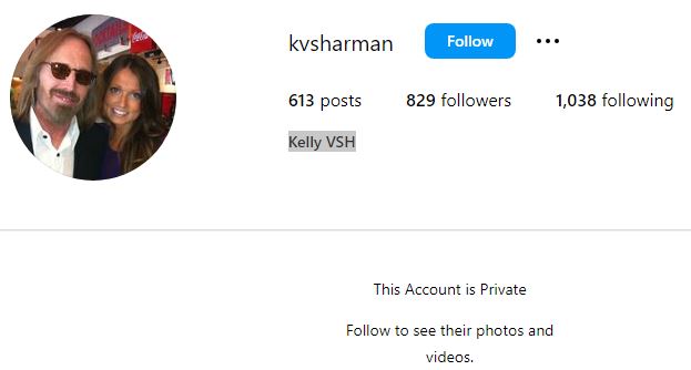 Kelly's Instagram account