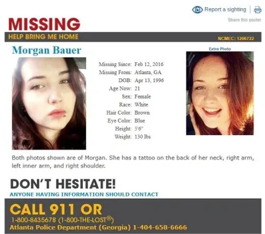 Morgan Bauer: Wiki, Biography, Parents, Age, Boyfriend, Missing, Found & More 4 Morgan Bauer missing report