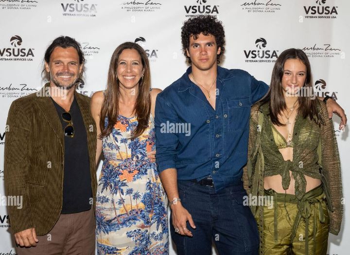 Sebastian de Felice Wiki, Age, Height, Girlfriend, Parents, Net worth, Biography & More 4 Sebastian de Felice with his father Gianpaolo de Felice, mother Gabby Karan De Felice, and sister Stefania de Felice