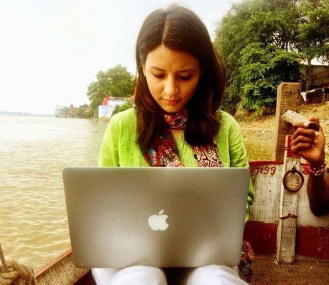 An old photo of Gargi Rawat