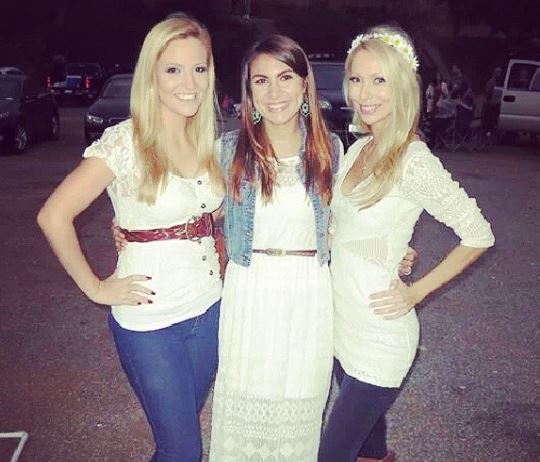 Brittany with her friend s
