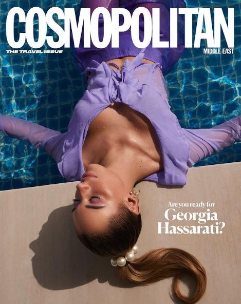 Georgia Hassarati featured on magazine