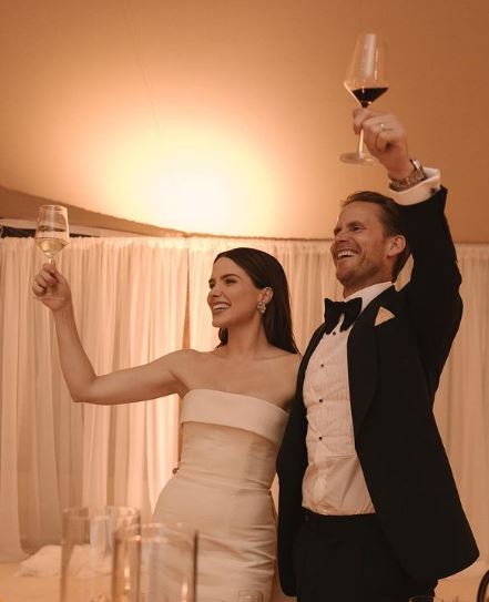Grant Hughes got married to Sophia Bush