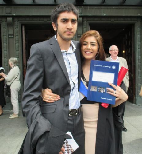 Imaan Hazir Mazari Wiki (Shireen Mazari's Daughter), Husband, Age, Family, Education, Biography & More 9 Imaan with her friend