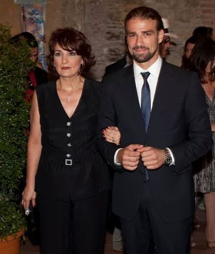 Mario and his mother
