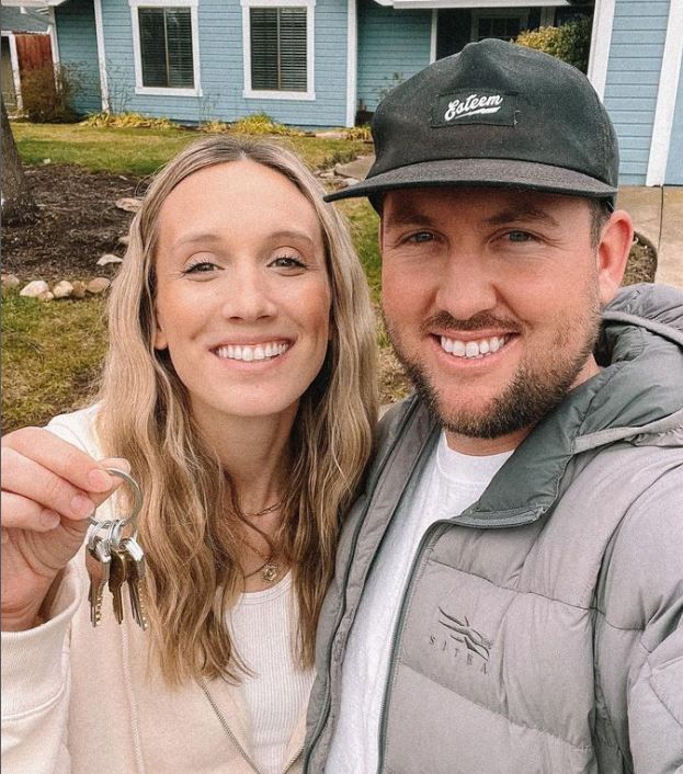 Olivia Perry with her husband Caleb Marmolejo