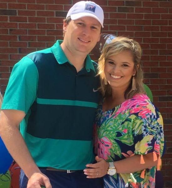Robert Shiver with his wife Lindsay Shirley