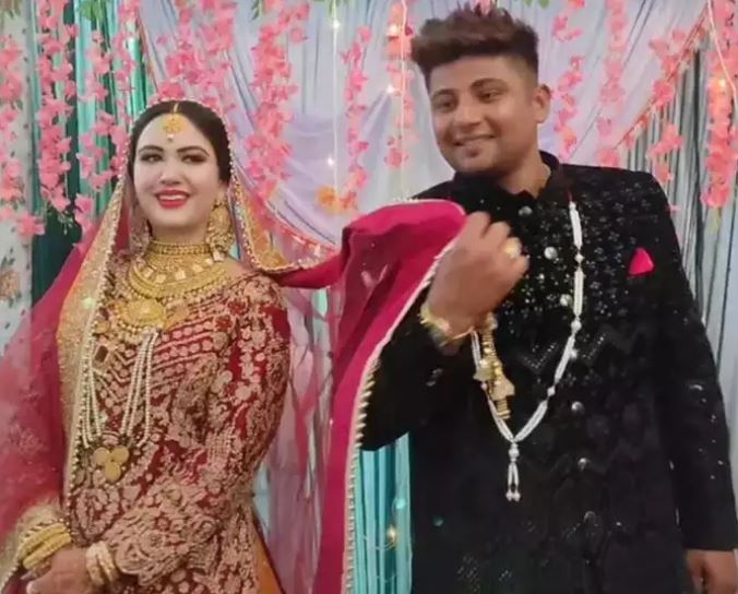 Romana Jahur (Sarfaraz Khan's Wife) Wiki, Biography, Age, Family, Profession & More 3 Romana Jahur wedding photo