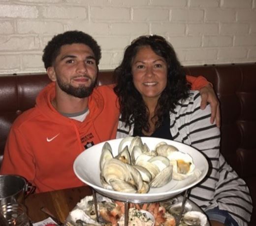 Sammy Sasso Height, Weight, Age, Family, Biography, Wiki, Wrestling Stats & More 6 Sammy Sasso with his mom