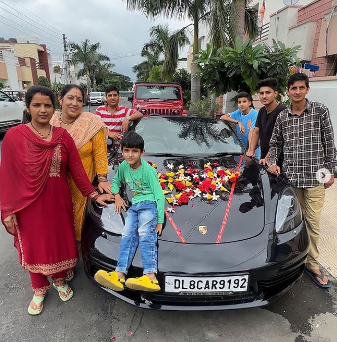 Sourav Joshi bought new car
