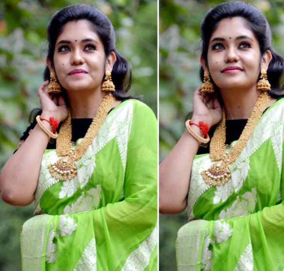Sruthi Shanmuga is an actress