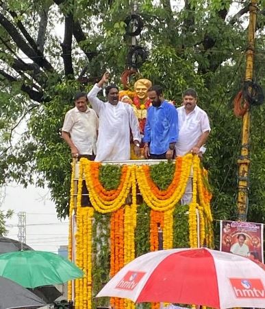 Vangaveeti Radha Krishna is a politician