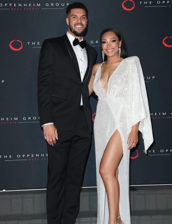 Brandi Marshall Age, Birthday, Husband, Net Worth, Wiki, Kids, Parents, Ethnicity & BIO 6 Brandi with her husband Sean Marshall