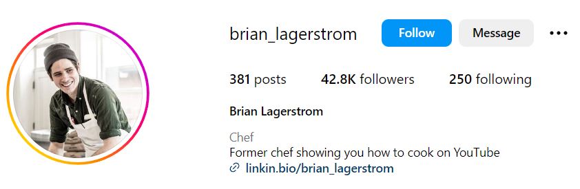 Brian Lagerstrom Height, Weight, Age, Wife, Wiki, Family, Net Worth & BIO 10 Brian Lagerstrom's Instagram account