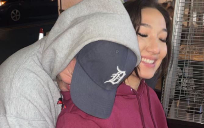 Conor Vislay and his girlfriend Paige Gallagher