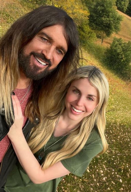Firerose with her husband Billy Ray Cyrus