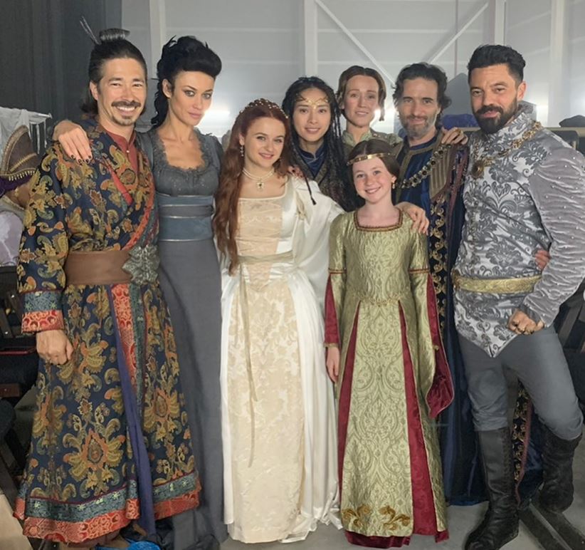 Katelyn Rose with cast members