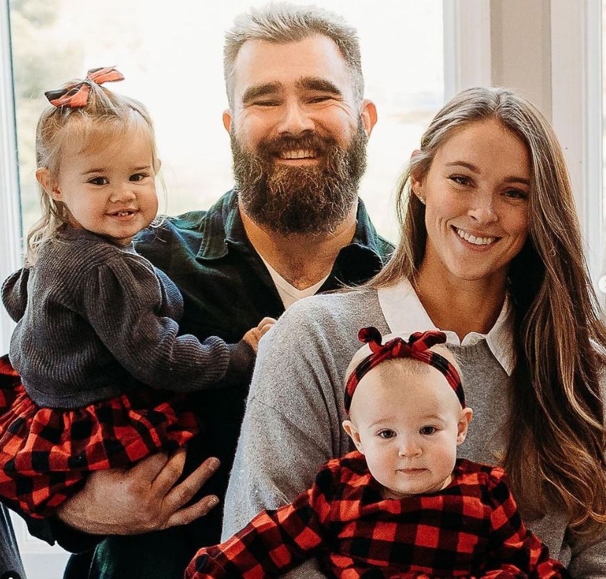 Kylie Kelce: Wiki, BIO, Age, Parents, Husband, Kids, Net Worth & More 10 Kylie Kelce with her husband and kids