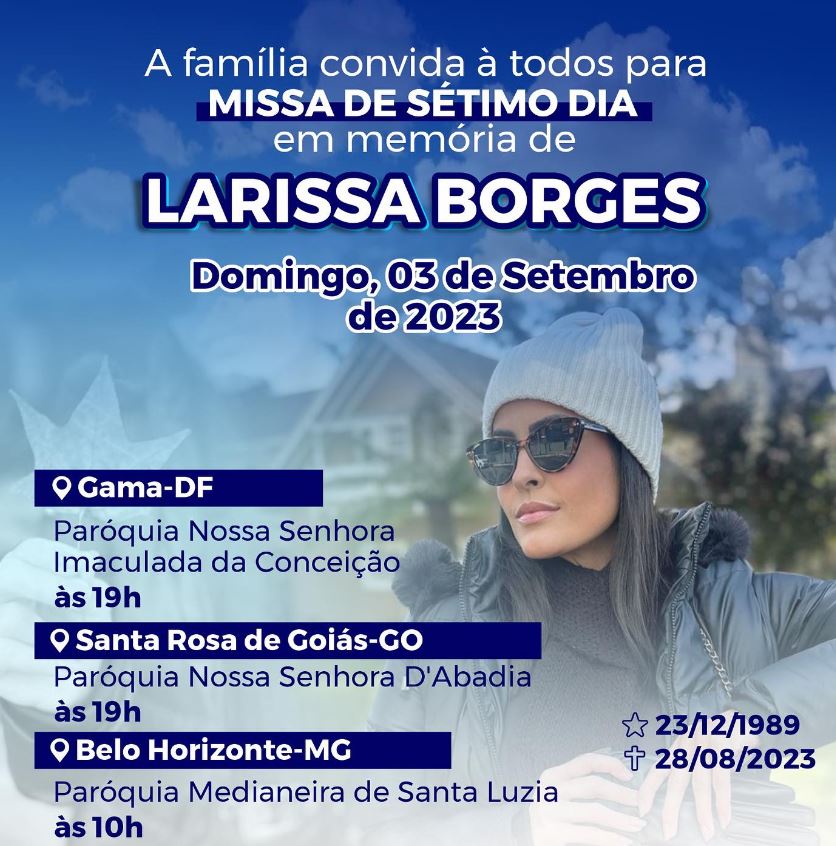 Larissa Borges Age, Husband, Obituary, Death, Family, Net Worth, BIO, Wikipedia & More 9 Larissa Borges died at the age of 33