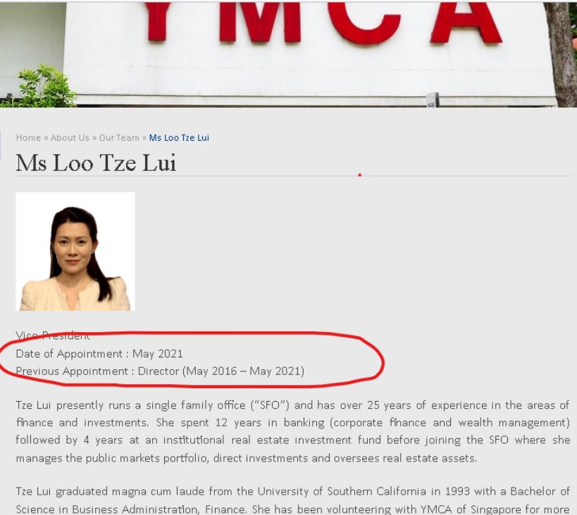 Loo Tze Lui (Lawrence Wong's Wife) Age, Wiki, Family, Kids, Nationality, Net Worth & BIO 6 Loo Tze Lui career