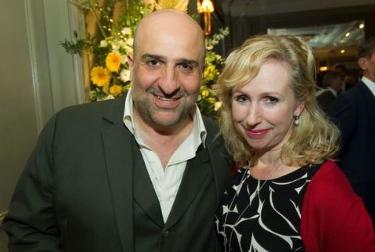 Omid Djalili Age, Wife, Religion, Net Worth, Kids, Family, Height & BIO 9 Omid Djalili with his wife Annabel Knight