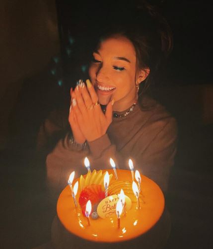 Paige Gallagher on her birthday