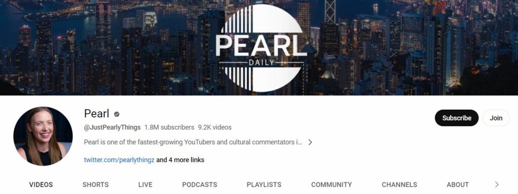 Pearl Davis: BIO, Wikipedia, Husband, Age, Height, Net Worth, Family, Wiki & More 5 Pearl Davis' Youtube Channel