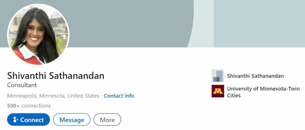 Shivanthi Sathanandan Wiki, BIO, Age, Husband, Kids, Net Worth, Family, Career & More 4 Shivanthi Sathanandan's LinkedIn Profile