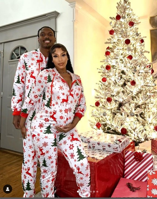 Chariah Gordon and her boyfriend Mecole Hardman Jr.