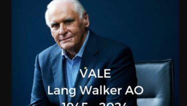 Lang Walker AO Dies at 78 A Tribute to His Legacy of Nation-Building and Generosity