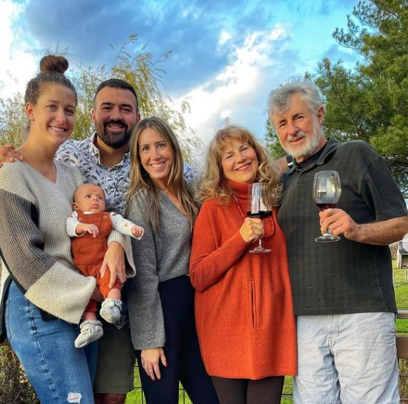 Ashley Hesseltine with her Family