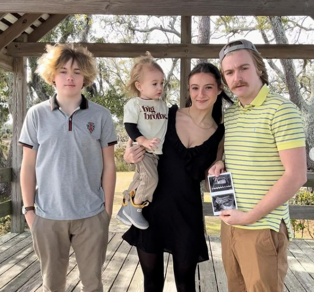 Sage Pasch with her Family