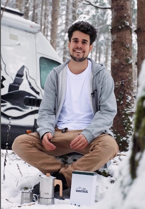 Sebastian Schieren enjoing traveling