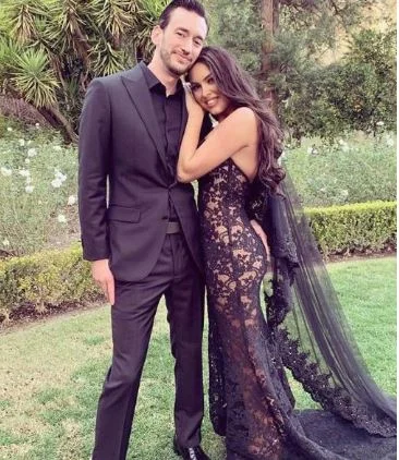 Constance Nunes with her husband