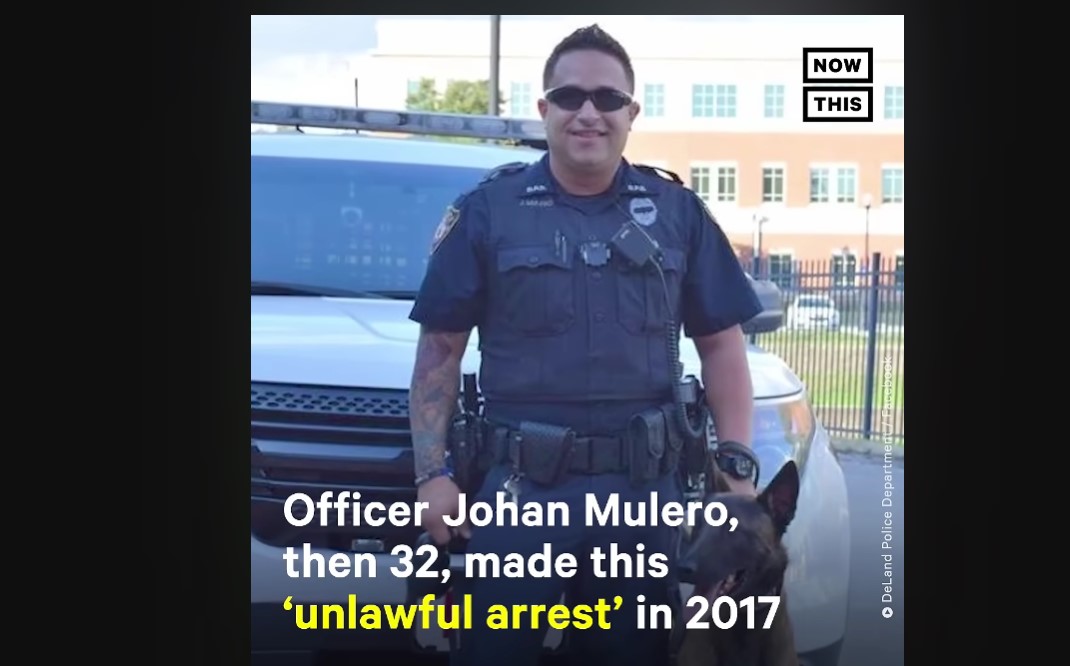 DeLand police officer fired after video shows unreasonable arrest