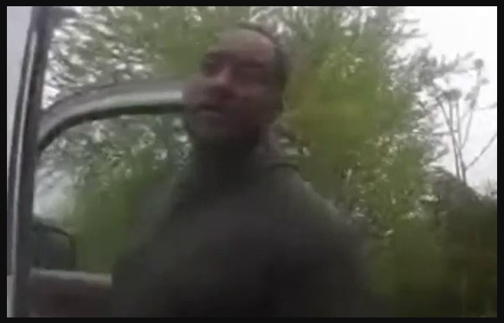 Police officer tells Black man to lick his own urine